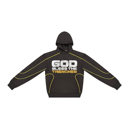 God Bless The Trenches "Cross Bearer" Black Hoodie