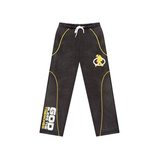 God Bless The Trenches "Cross Bearer" Black Pants