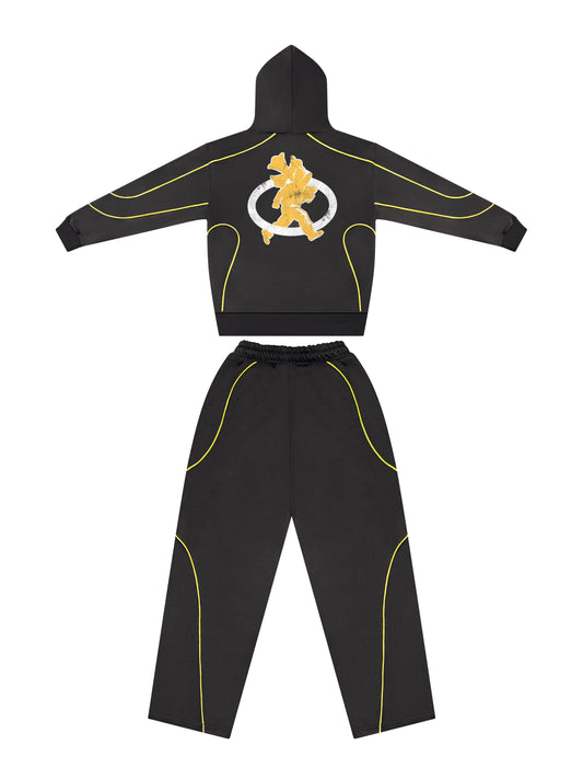 God Bless The Trenches "Cross Bearer" Black Sweatsuit